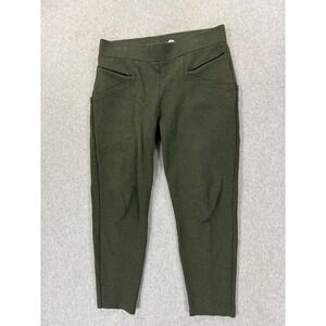 Betabrand‎ Dress Yoga Capri Style Pants (Women's Medium Petite) Green
